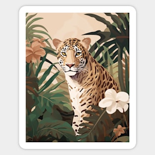 Leopard in the Jungle Sticker